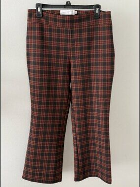 "Nectar Clothing" Plaid Stretchy Pull on Pants NWOT